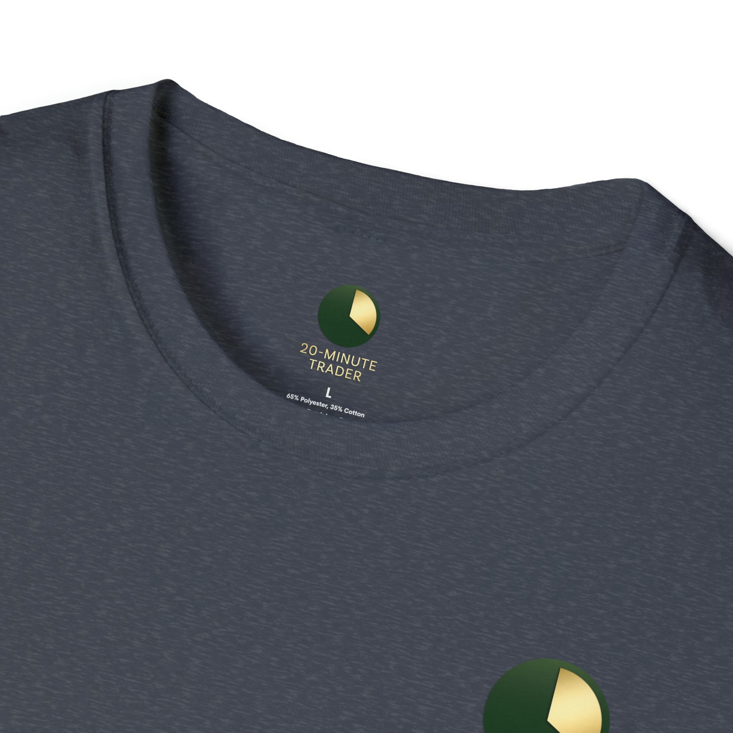 20-Minute Trader® Clock Logo Unisex Soft-Style T-Shirt