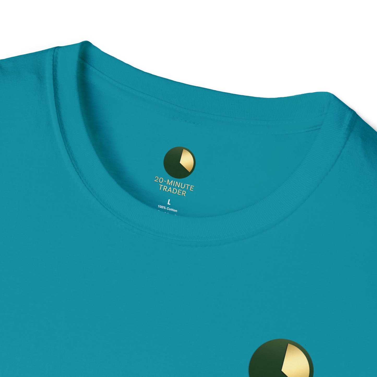 20-Minute Trader® Clock Logo Unisex Soft-Style T-Shirt