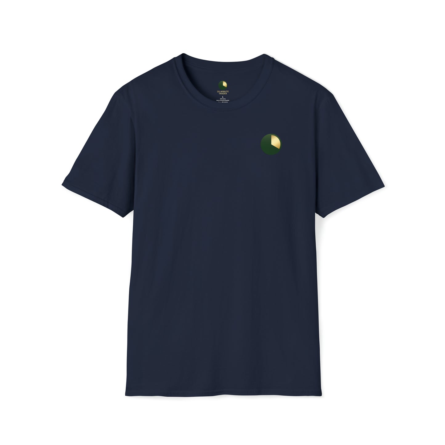 20-Minute Trader® Clock Logo Unisex Soft-Style T-Shirt