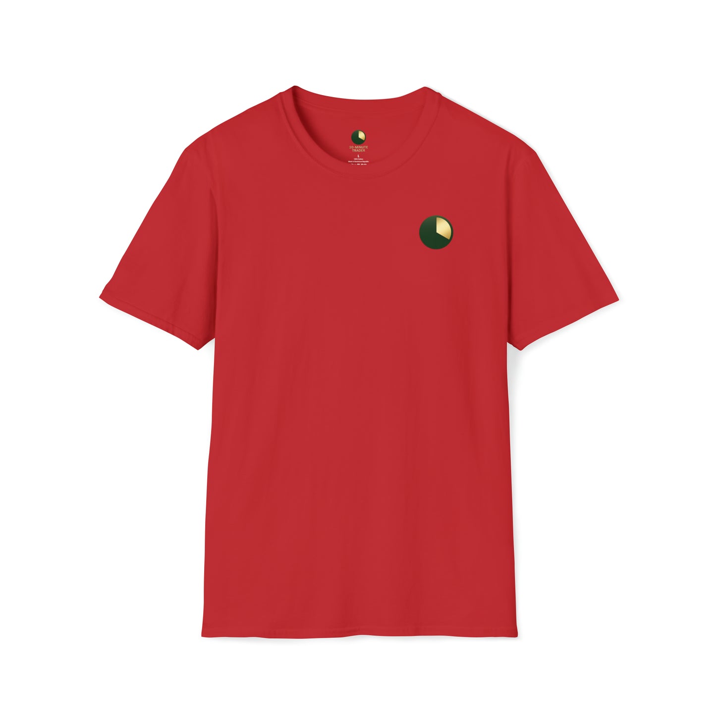 20-Minute Trader® Clock Logo Unisex Soft-Style T-Shirt