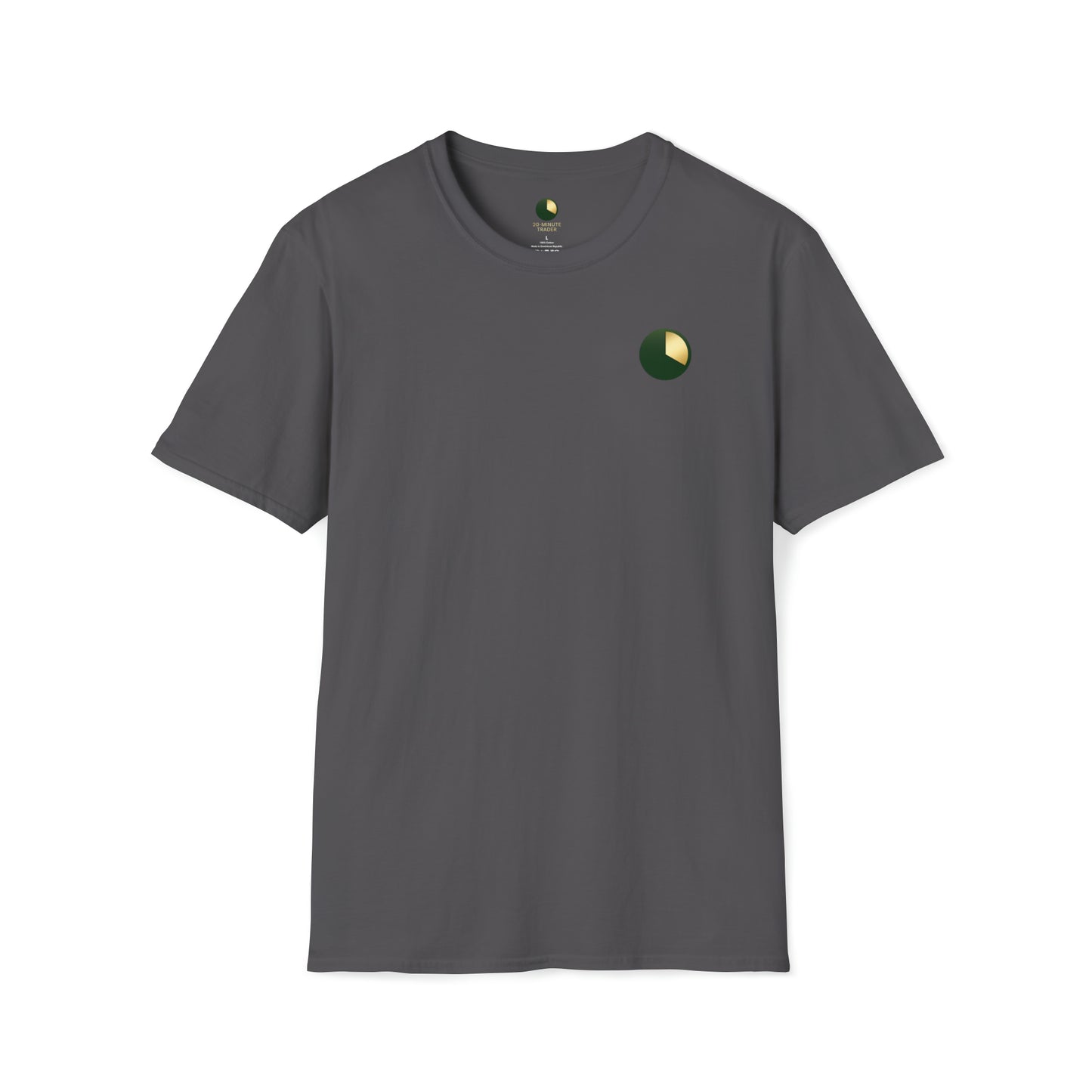 20-Minute Trader® Clock Logo Unisex Soft-Style T-Shirt
