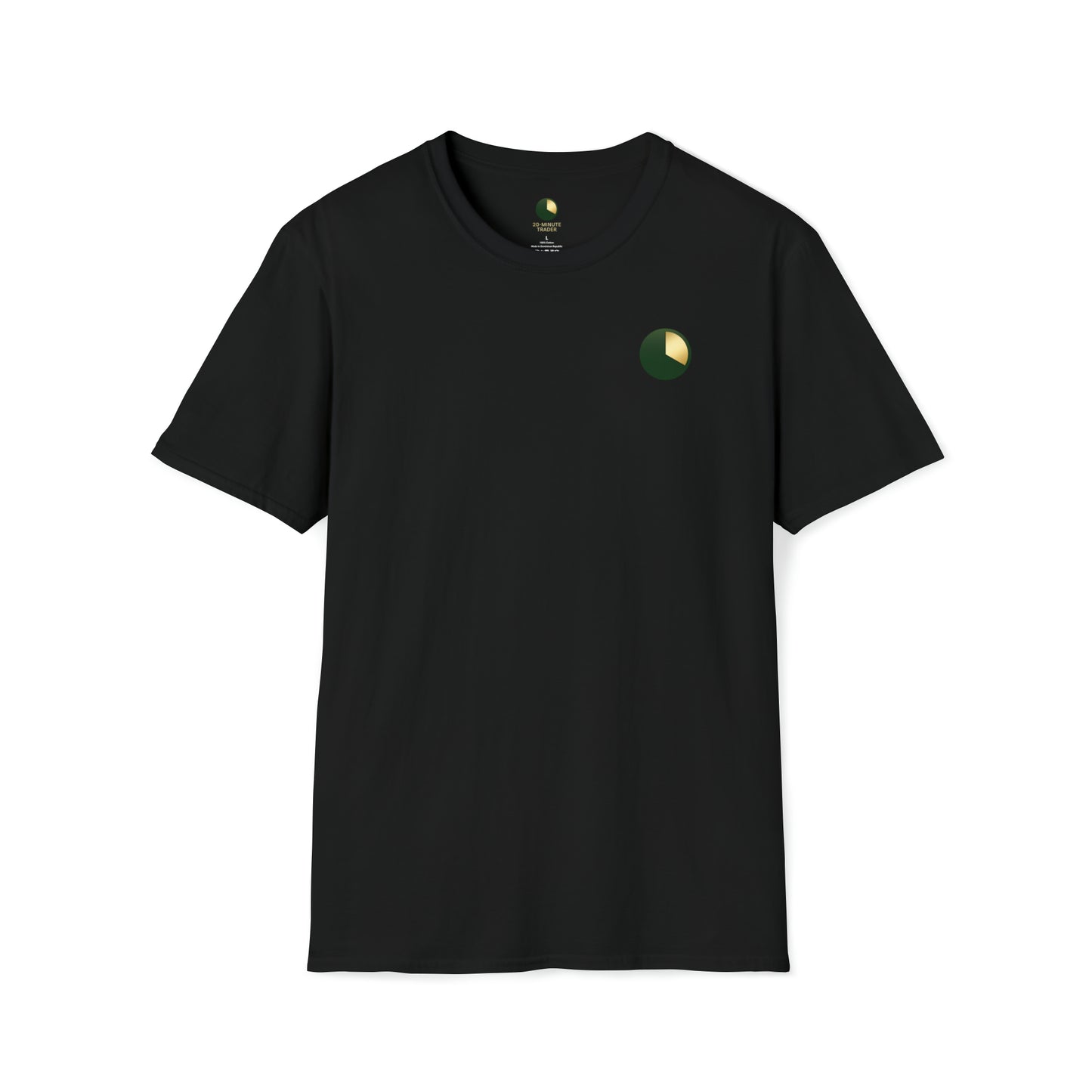20-Minute Trader® Clock Logo Unisex Soft-Style T-Shirt