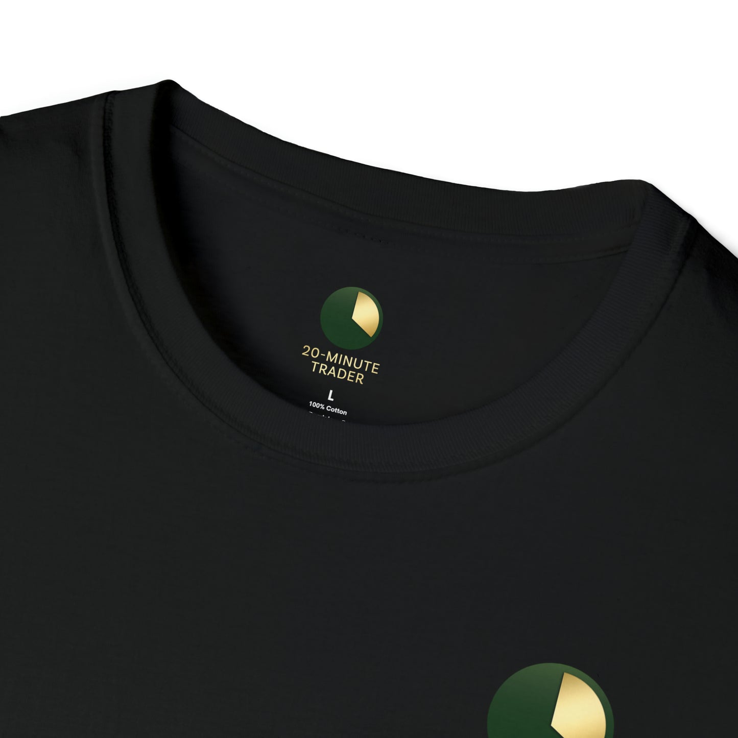 20-Minute Trader® Clock Logo Unisex Soft-Style T-Shirt