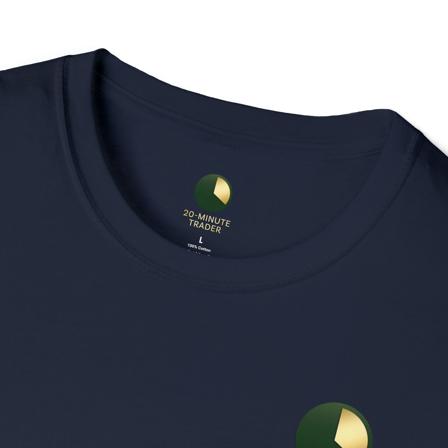 20-Minute Trader® Clock Logo Unisex Soft-Style T-Shirt