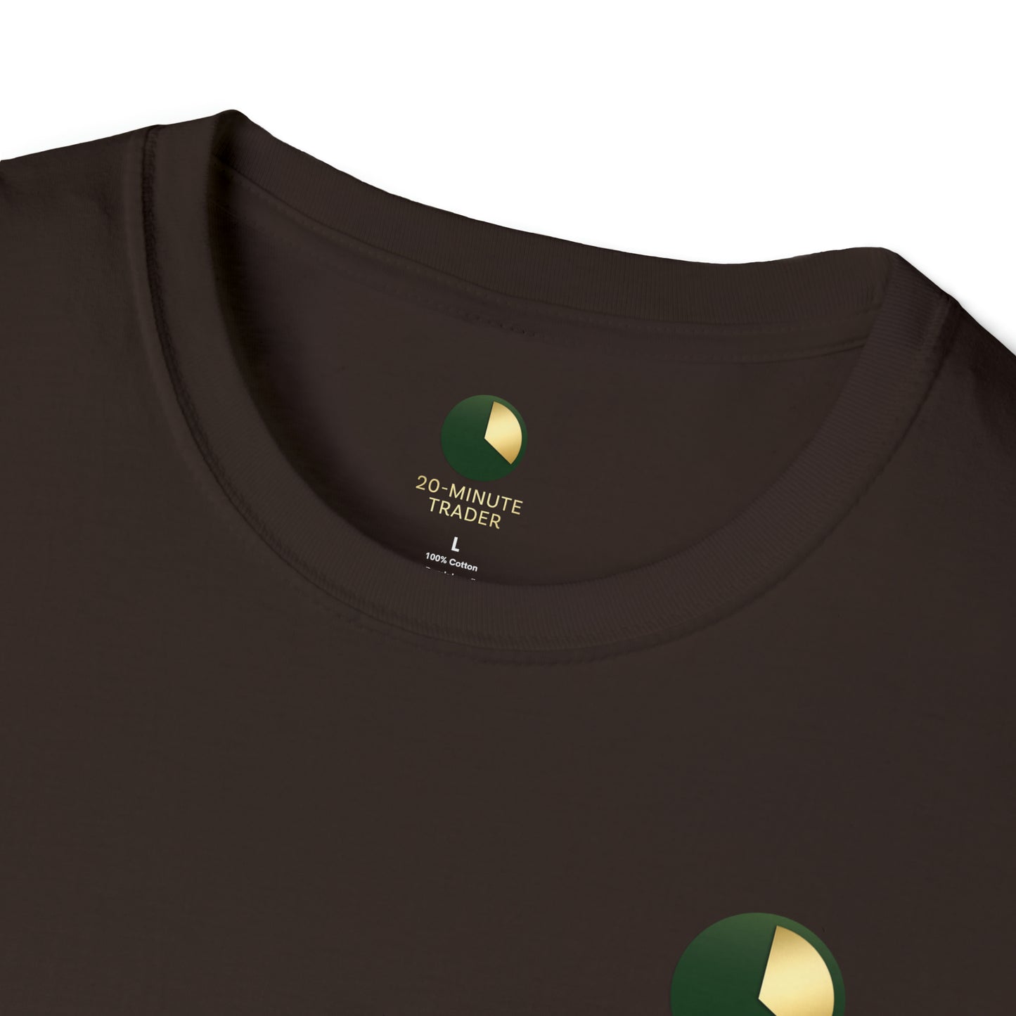 20-Minute Trader® Clock Logo Unisex Soft-Style T-Shirt
