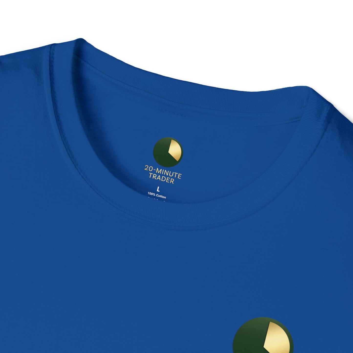 20-Minute Trader® Clock Logo Unisex Soft-Style T-Shirt