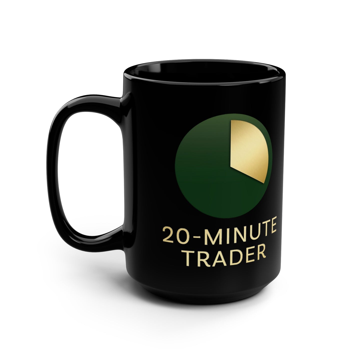 20-Minute Trader® Black Mug - Tall