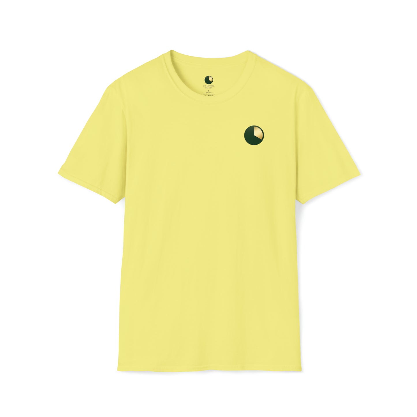 20-Minute Trader® Clock Logo Unisex Soft-Style T-Shirt