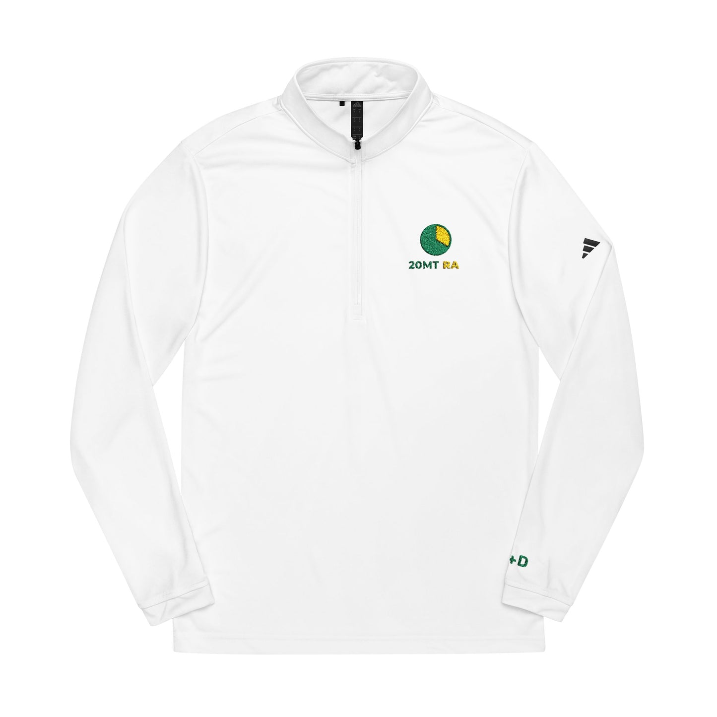 Adidas® R+D RA Quarter-Zip Pullover